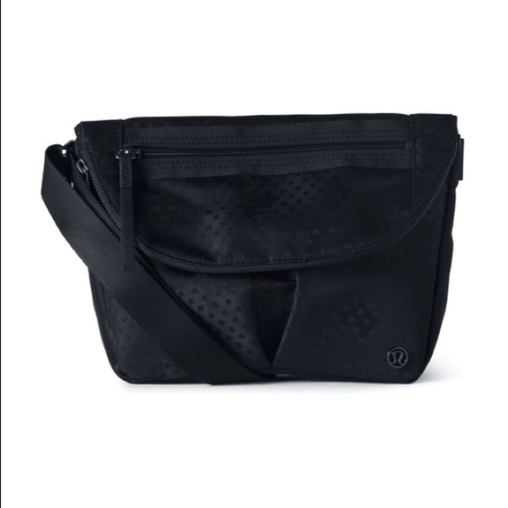 LuluLemon Festival Bag in Black Dots